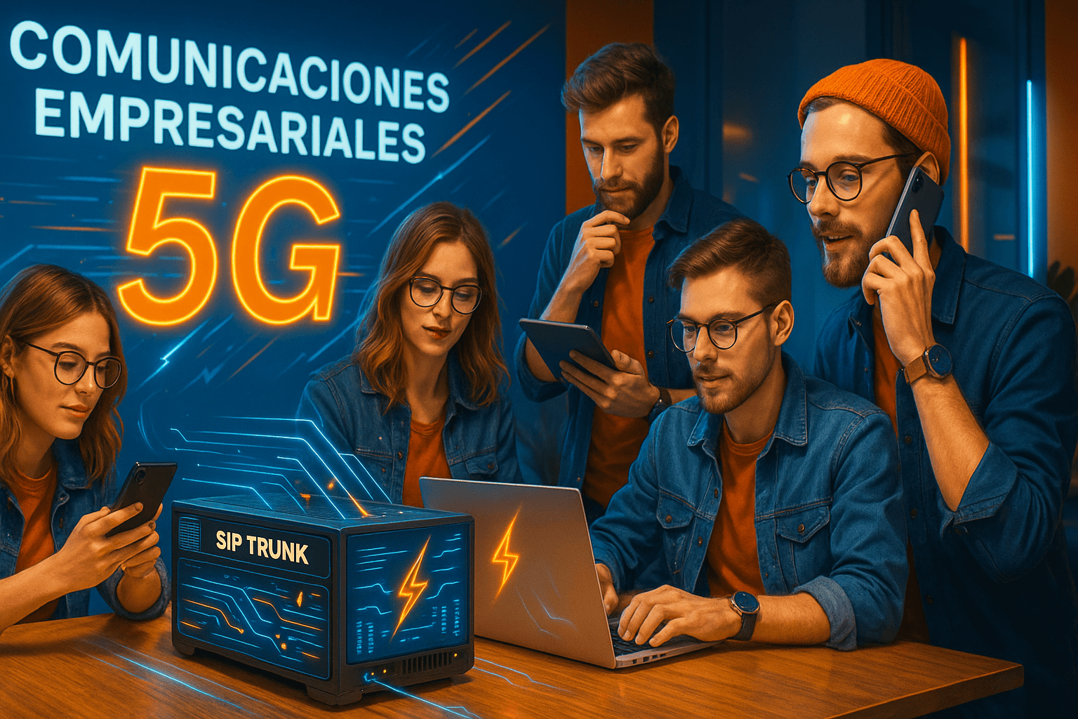 Impacto del 5G en el SIP Trunking y las comunicaciones empresariales