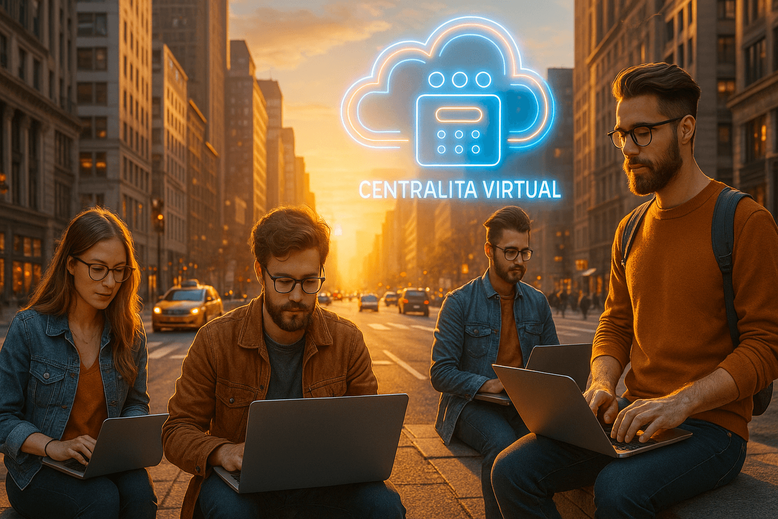 Cómo trabajar desde cualquier lugar con una centralita virtual