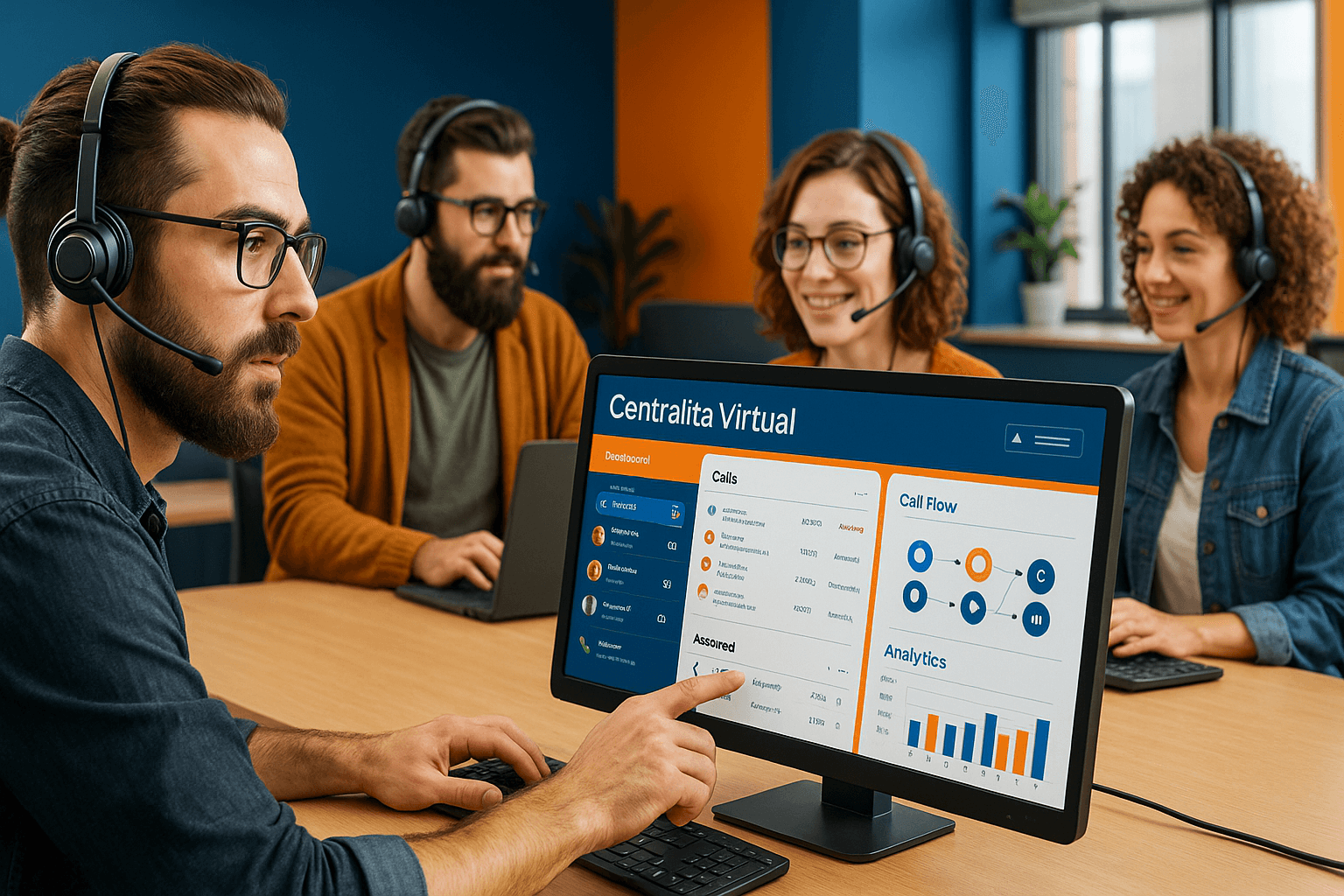 Centralita virtual y call centers: optimización de la gestión de llamadas