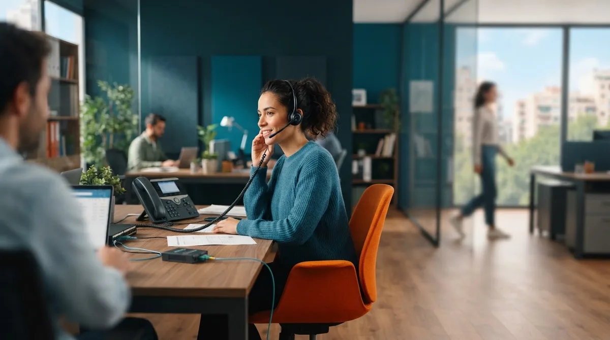 Cómo optimizar el rendimiento de una centralita virtual con fibra óptica