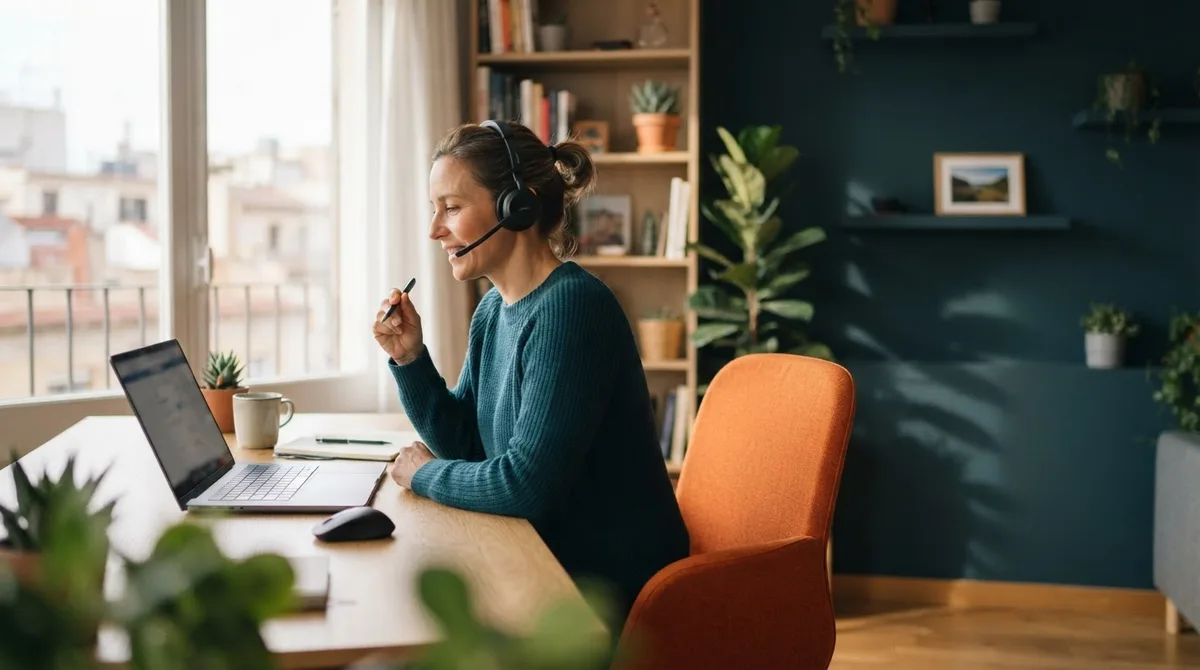 Cómo trabajar desde cualquier lugar con una centralita virtual