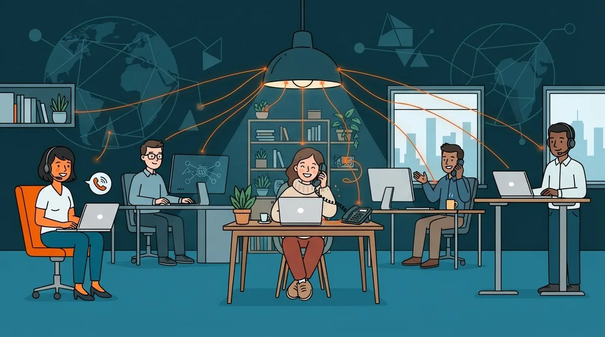 Oficina sin fronteras: cómo la centralita virtual revoluciona el trabajo remoto